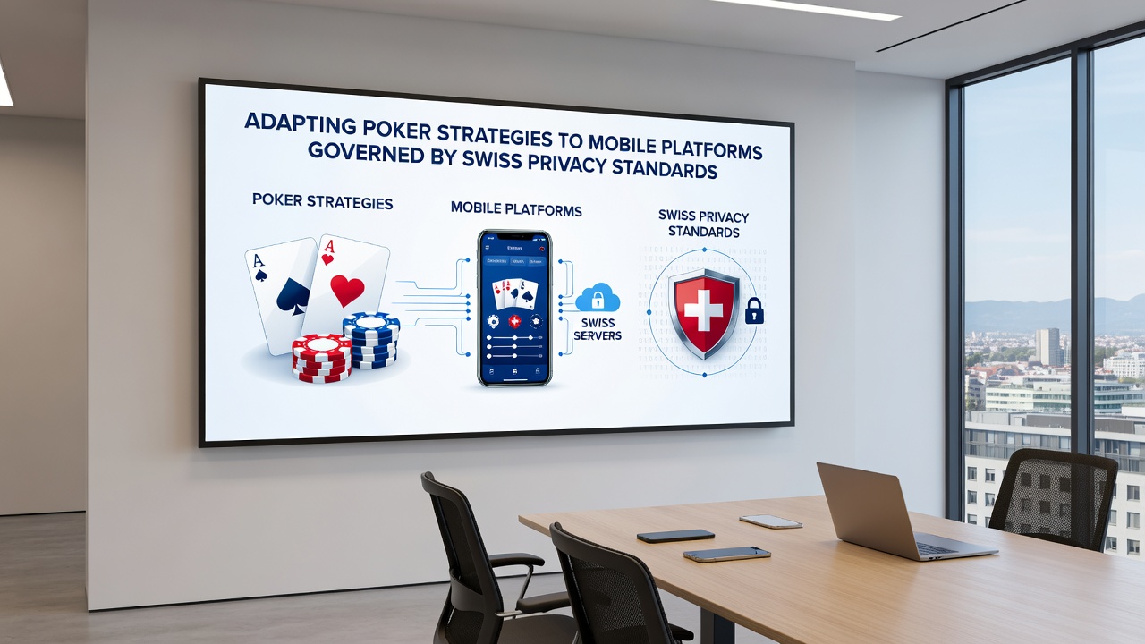 Close-up of mobile poker table layout highlighting secure data flow indicators and strategy adaptation tools